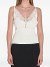 Self-Portrait V-neck tank top