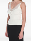 Self-Portrait V-neck tank top
