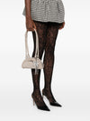 Self-Portrait Suede mini shoulder bag