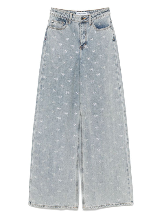 Self-portrait Jeans Clear Blue