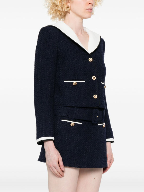 Self-portrait Jackets Blue