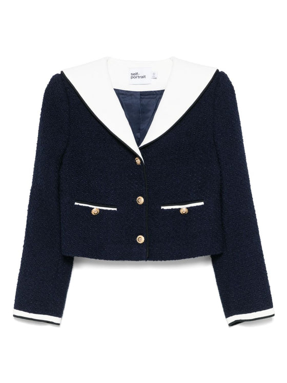 Self-portrait Jackets Blue