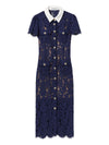 Self-portrait Dresses Blue