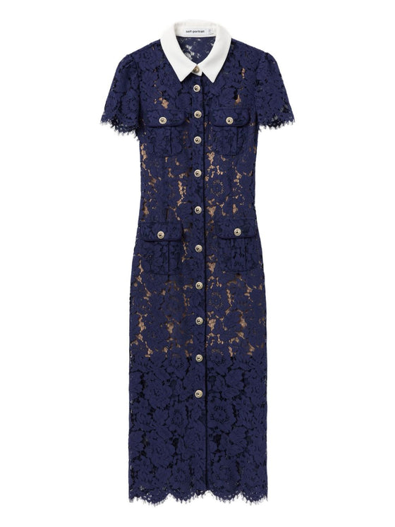 Self-portrait Dresses Blue