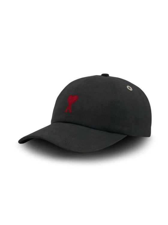 Ami Paris Ami De Coeur cotton baseball cap