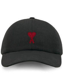  Ami Paris Ami De Coeur cotton baseball cap