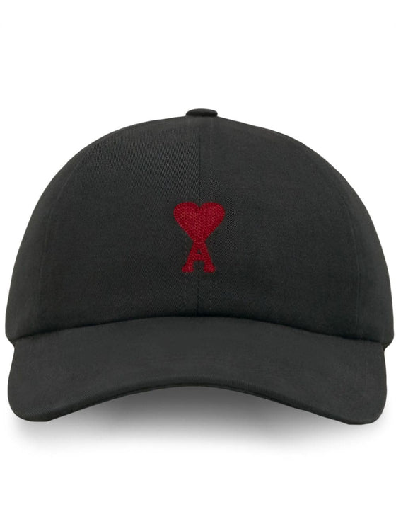 Ami Paris Ami De Coeur cotton baseball cap