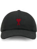 Ami Paris Ami De Coeur cotton baseball cap
