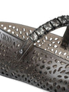 Jimmy Choo The Jelly Ballerina Flats with Crystal Embellishment