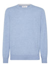Brunello Cucinelli Sweaters Clear Blue