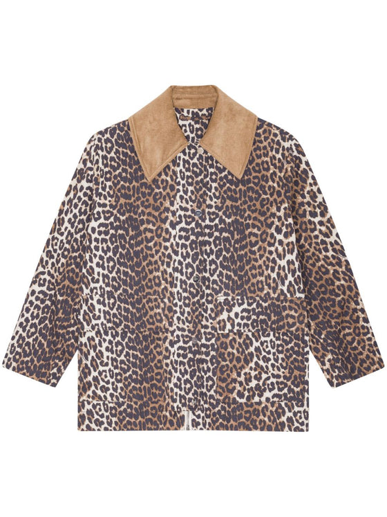 GANNI Jackets Brown