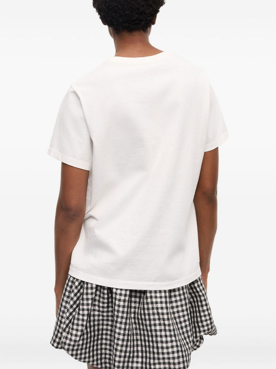 GANNI T-shirts and Polos White