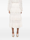 Zimmermann Lucky embroidered skirt