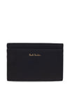 Paul Smith Signature Stripe leather card case