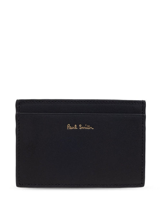Paul Smith Signature Stripe leather card case