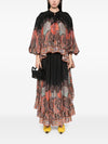 Zimmermann Rhiannon Ruffle Blouse with Puff Sleeves