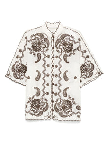  Zimmermann Ascension Embroidered Shirt