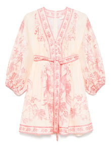  Zimmermann Lucky Linen Mini Dress