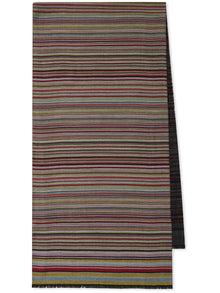  Paul Smith Signature Stripe wool and silk scarf
