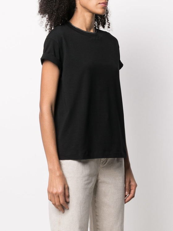 Brunello Cucinelli T-shirts and Polos Black