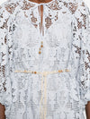 Zimmermann Lace detail mini dress