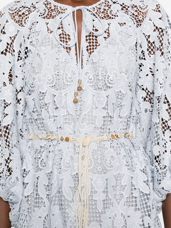 Zimmermann Lace detail mini dress