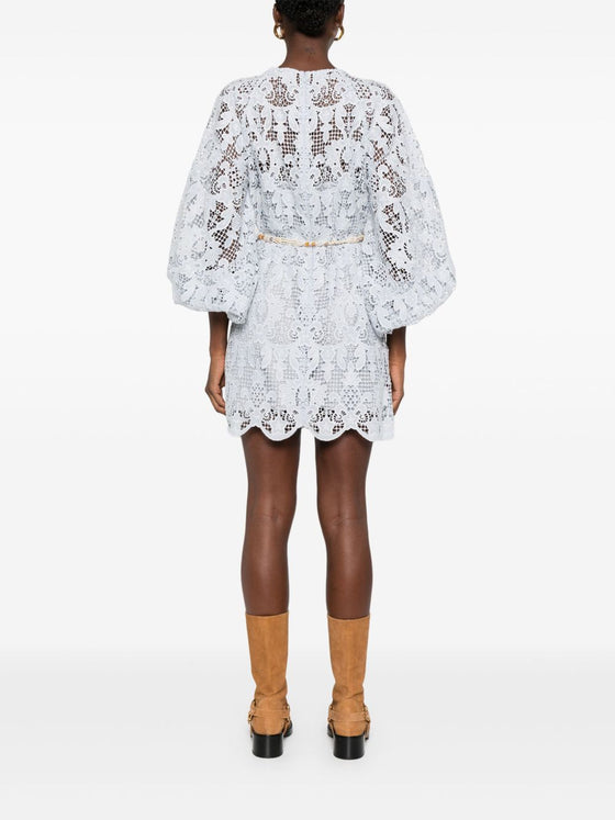 Zimmermann Lace detail mini dress