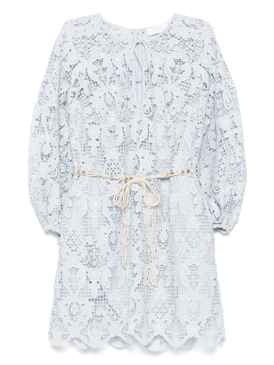 Zimmermann Lace detail mini dress