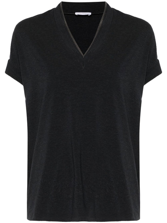 Brunello Cucinelli T-shirts and Polos Grey