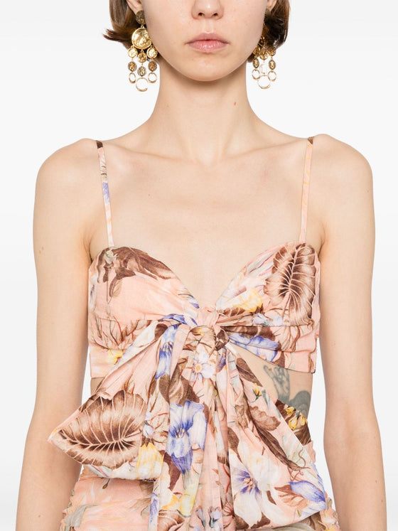 Zimmermann Coco mini dress with bow