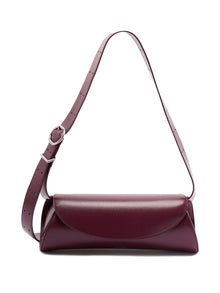  Jil Sander Cannolo small leather shoulder bag
