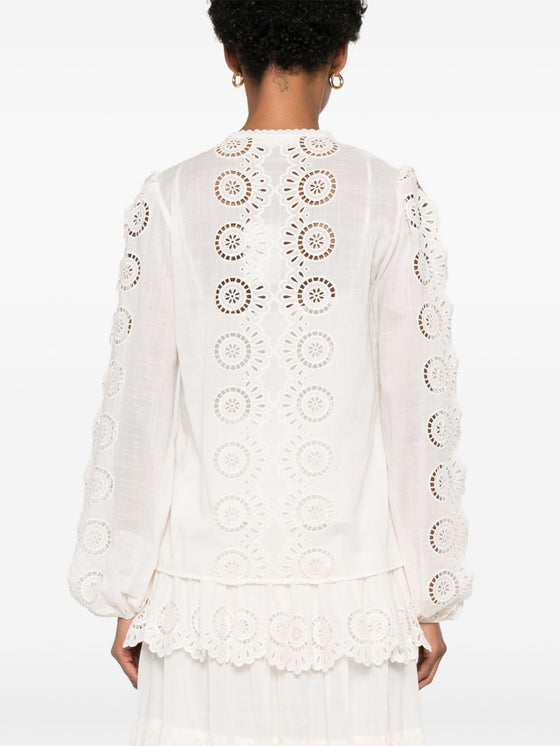 Zimmermann Shirts Ivory
