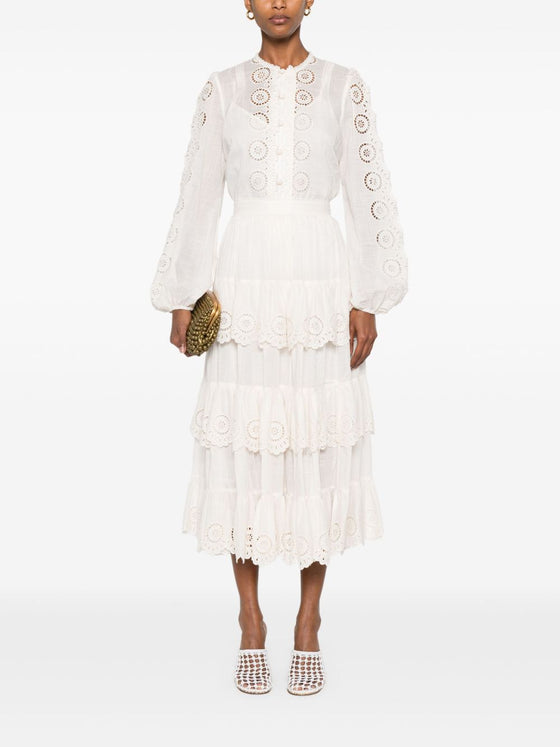 Zimmermann Shirts Ivory