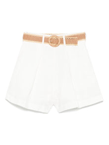  Zimmermann Shorts Ivory