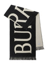 Burberry Logo wool scarf