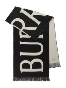  Burberry Logo wool scarf
