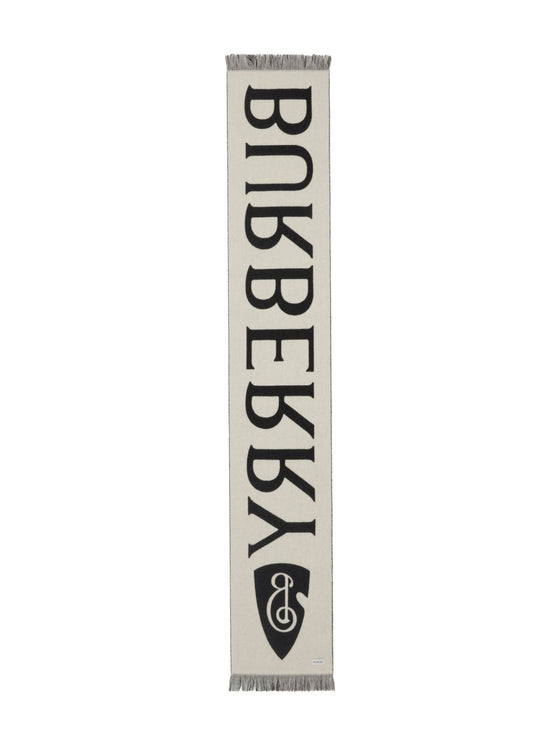 Burberry Logo wool scarf