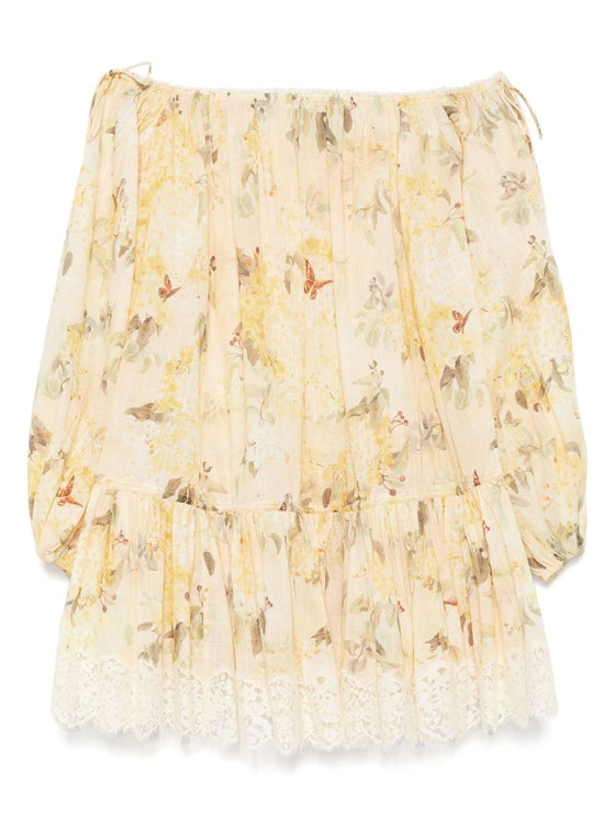Zimmermann Cascadian Mini Dress