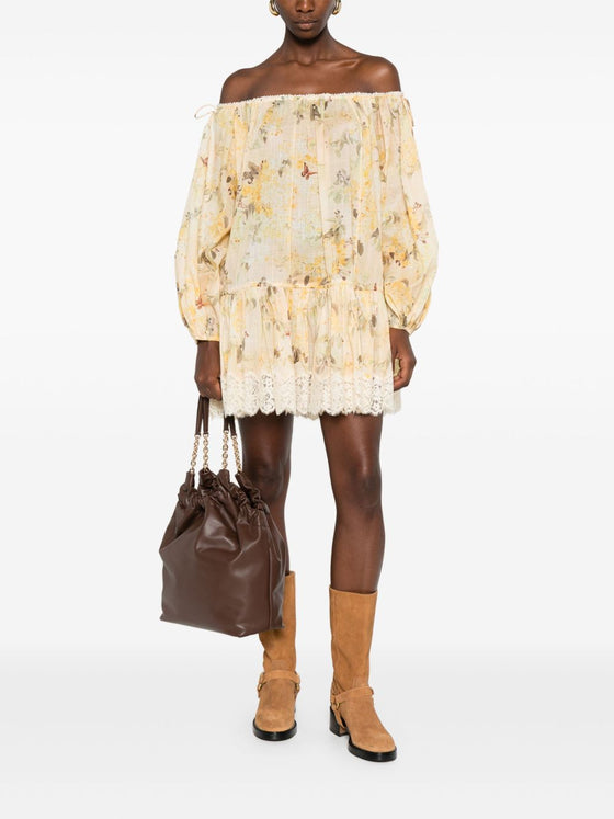 Zimmermann Cascadian Mini Dress