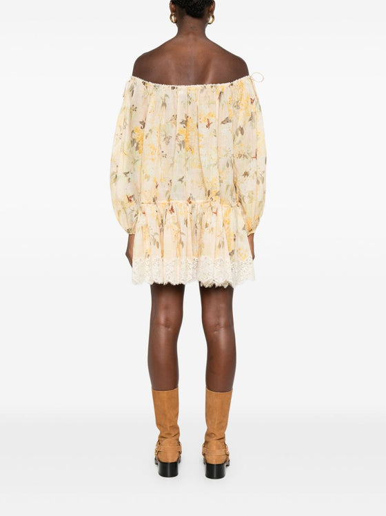 Zimmermann Cascadian Mini Dress