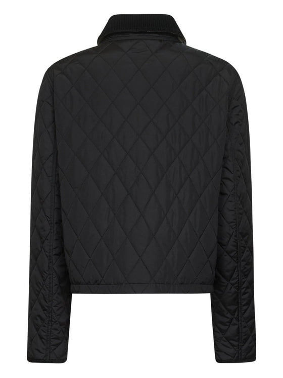 Burberry Quilted nylon cropped jacket