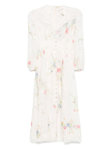  Zimmermann Lucky low-cut lace midi dress