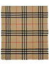 Burberry Check wool scarf
