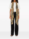 Burberry Check wool scarf