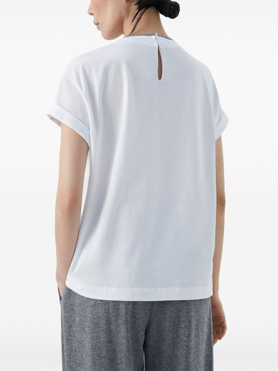 Brunello Cucinelli T-shirts and Polos White