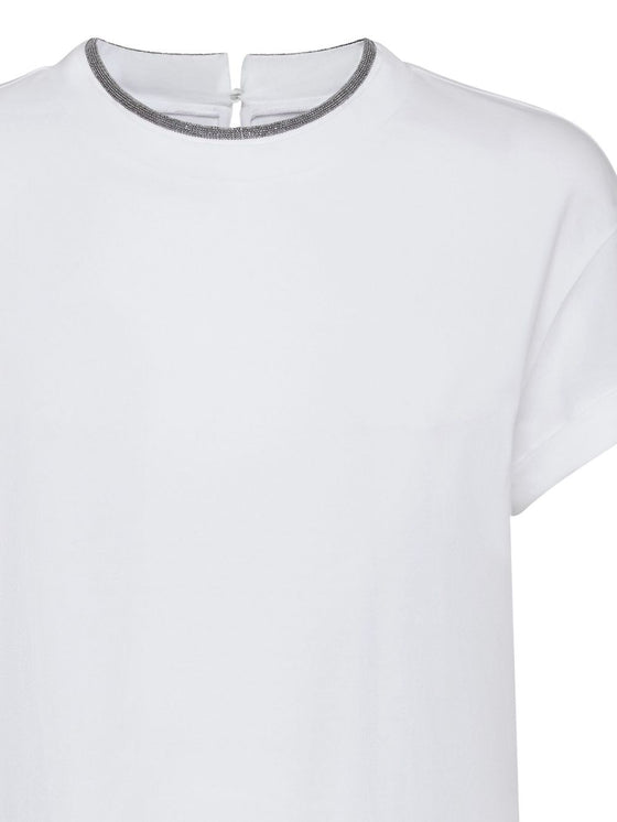 Brunello Cucinelli T-shirts and Polos White