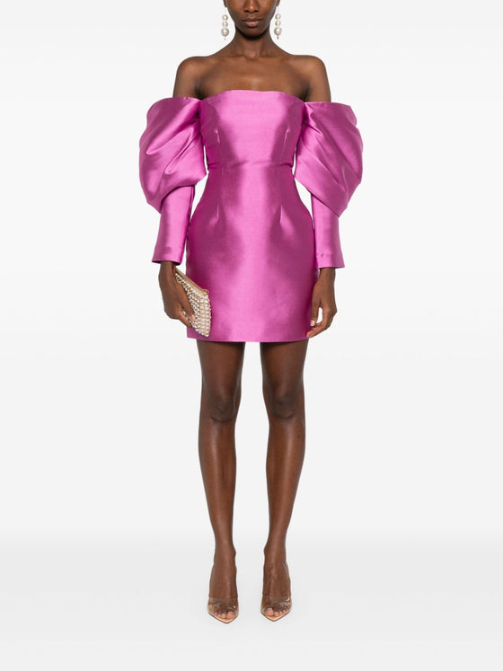 Solace London Dresses Fuchsia