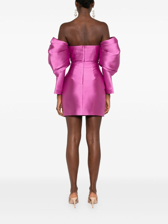 Solace London Dresses Fuchsia