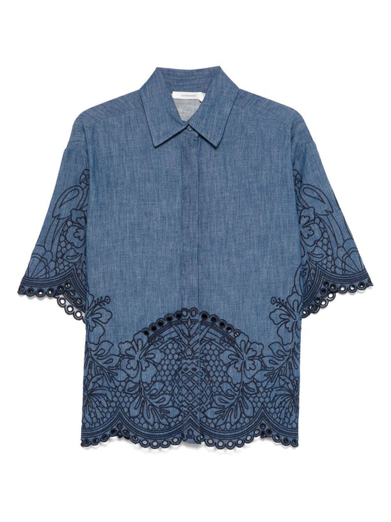 Zimmermann Shirts Blue