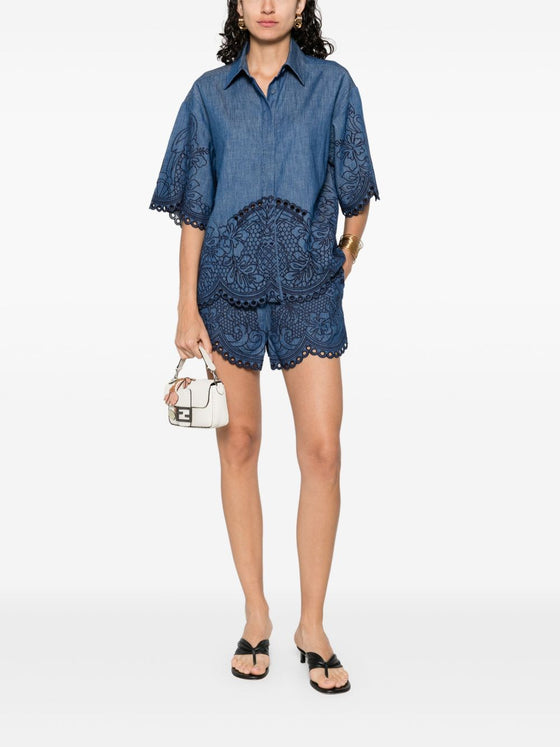 Zimmermann Shirts Blue